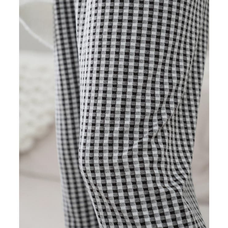 ギンガムチェック ルームパンツ表裏微起毛 | SUNSHINE CLOSET | 詳細画像14 