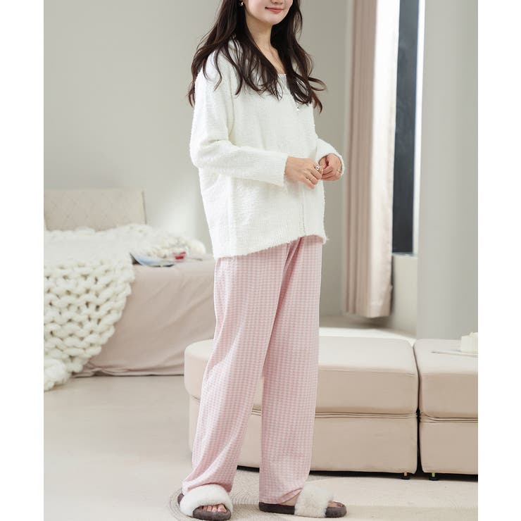 ギンガムチェック ルームパンツ表裏微起毛 | SUNSHINE CLOSET | 詳細画像27 