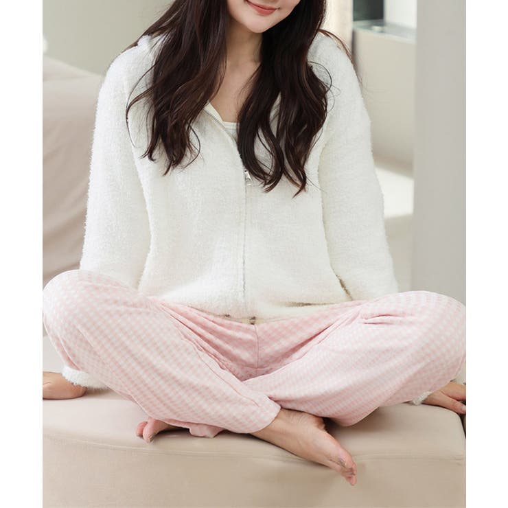 ギンガムチェック ルームパンツ表裏微起毛 | SUNSHINE CLOSET | 詳細画像28 