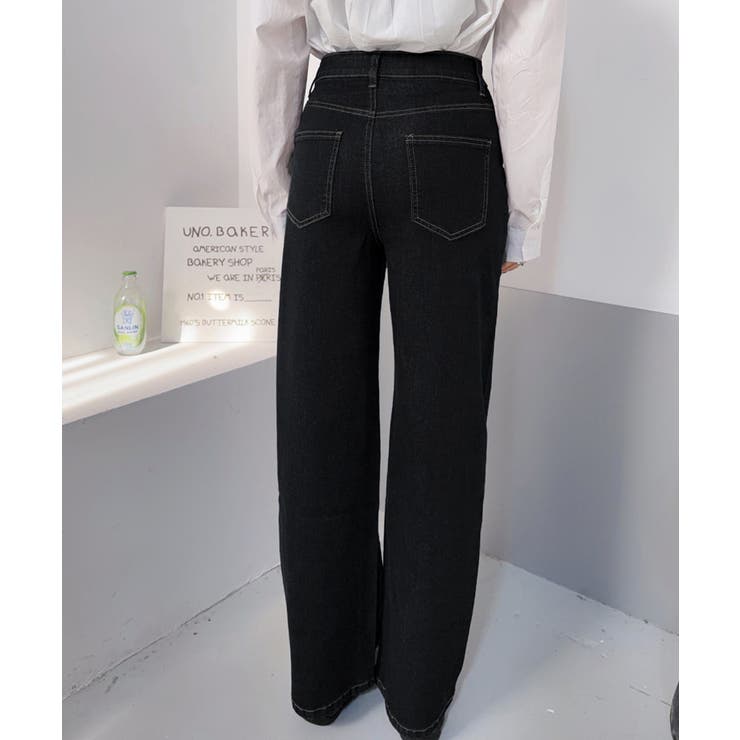 レディースデニムパンツウエストボタン調節 | SUNSHINE CLOSET | 詳細画像10 