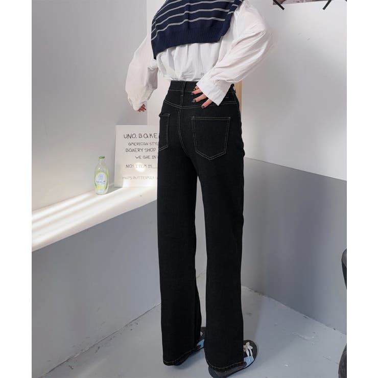 レディースデニムパンツウエストボタン調節 | SUNSHINE CLOSET | 詳細画像13 