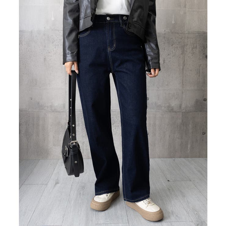 レディースデニムパンツウエストボタン調節 | SUNSHINE CLOSET | 詳細画像14 