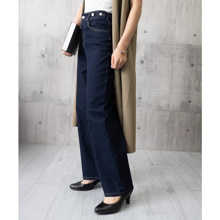 レディースデニムパンツウエストボタン調節 | SUNSHINE CLOSET | 詳細画像15 