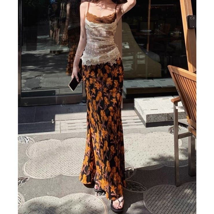 レディース カップ付きインナー 透け感チュール畳み着 | SUNSHINE CLOSET | 詳細画像4 