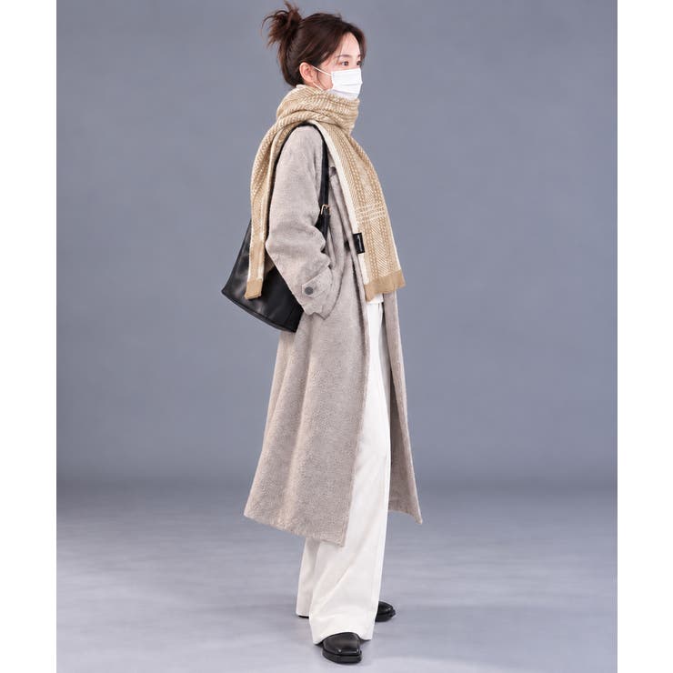 クラシカル配色ライン リバーシブルマフラー 千鳥格子ストール防寒 | SUNSHINE CLOSET | 詳細画像13 
