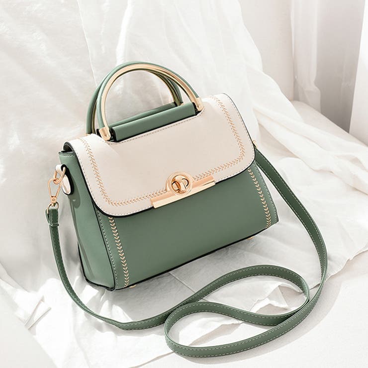 【正規品のみ販売】 ミニ ショルダーバッグ ベルベット  グリーン ミラー付き】デザインバックルミニショルダーバッグ（ショルダー