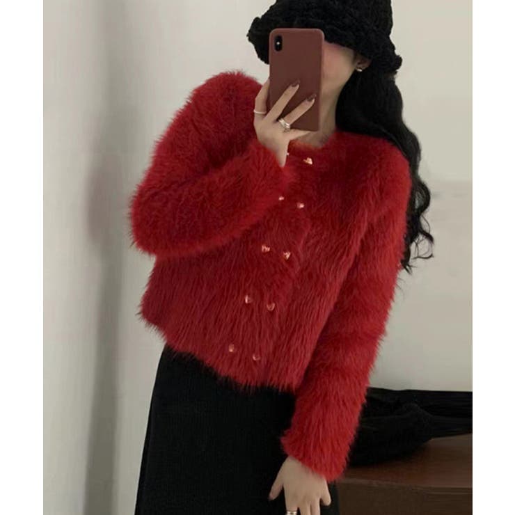 ミンクタッチカーディガン モヘアセーター | SUNSHINE CLOSET | 詳細画像10 