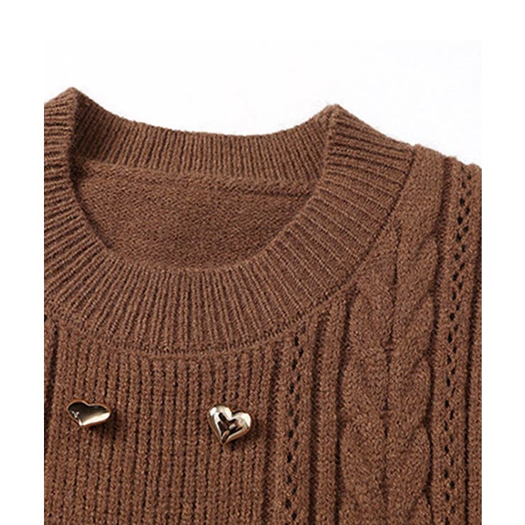 ニットワンピース ランタンスリーブ 上品 | SUNSHINE CLOSET | 詳細画像15 