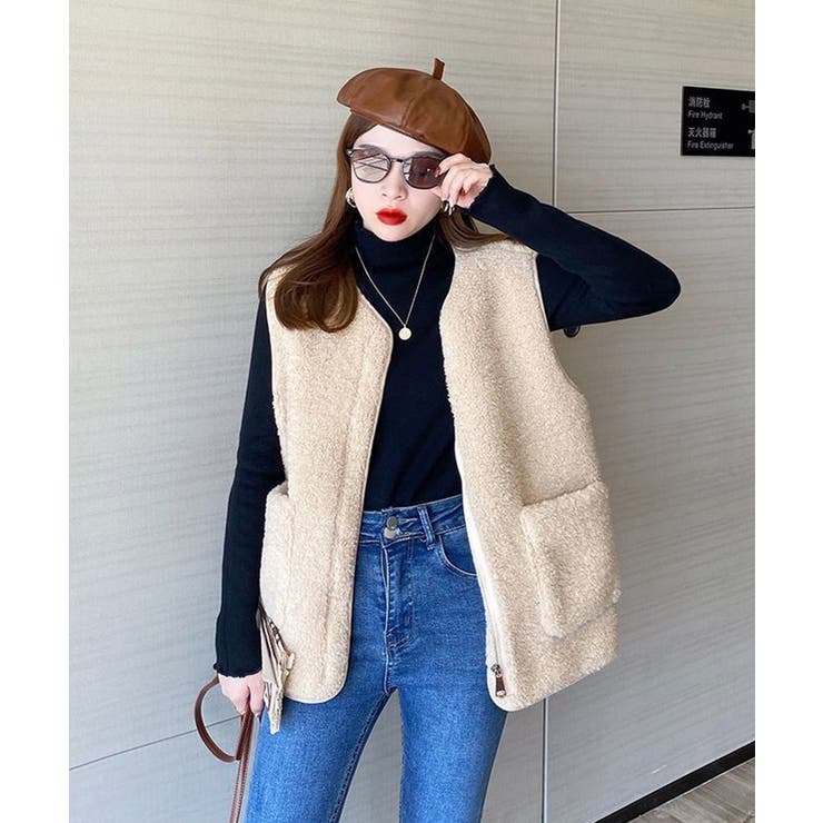 裏起毛 メロウニットトップス ハイネック | SUNSHINE CLOSET | 詳細画像3 