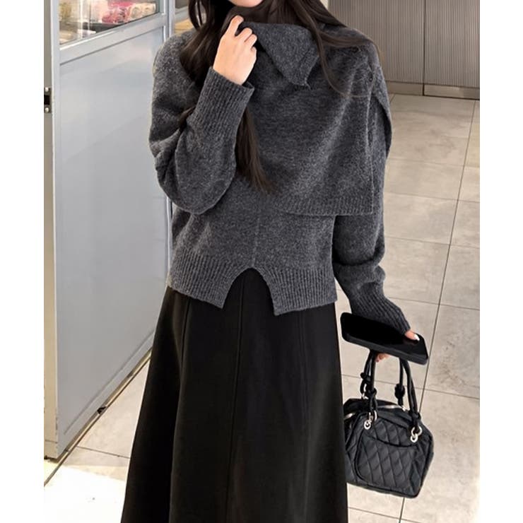 レディース 裾スリットニット 大人きれいめセーター | SUNSHINE CLOSET | 詳細画像14 