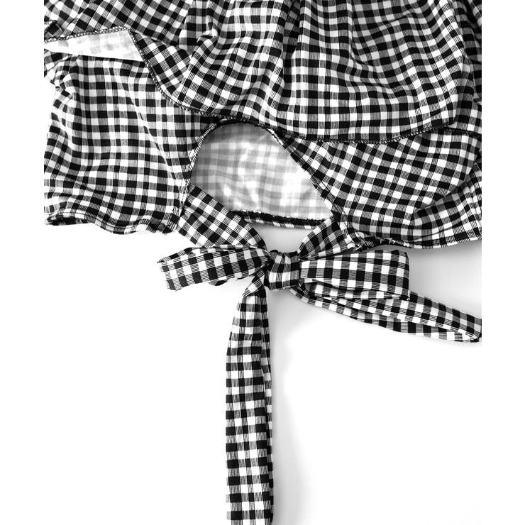 水着 オフショルダーチェック柄水着韓国風 | SUNSHINE CLOSET | 詳細画像10 