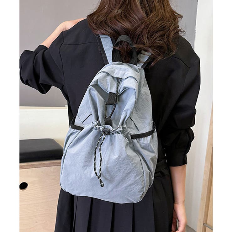 ドロストポケットリュック 軽量デイパック | SUNSHINE CLOSET | 詳細画像10 