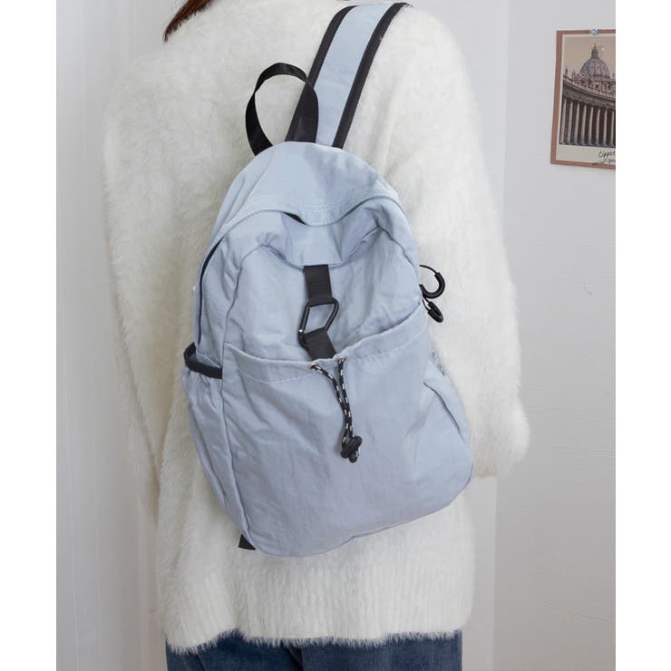 ドロストポケットリュック 軽量デイパック | SUNSHINE CLOSET | 詳細画像12 