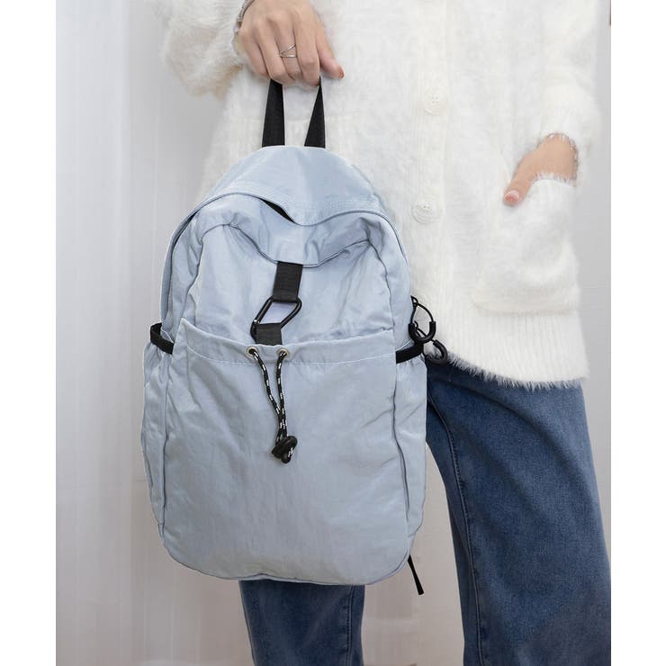 ドロストポケットリュック 軽量デイパック | SUNSHINE CLOSET | 詳細画像13 