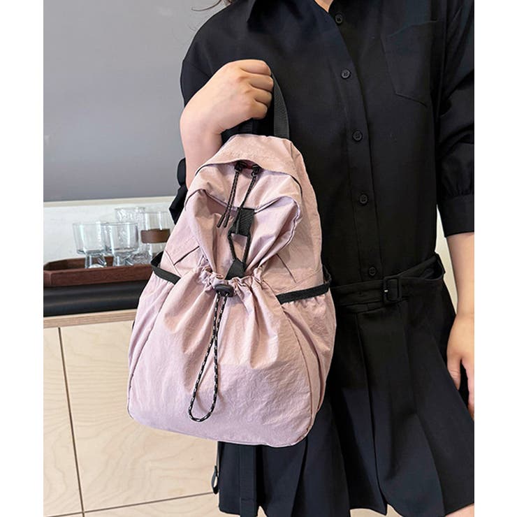 ドロストポケットリュック 軽量デイパック | SUNSHINE CLOSET | 詳細画像14 