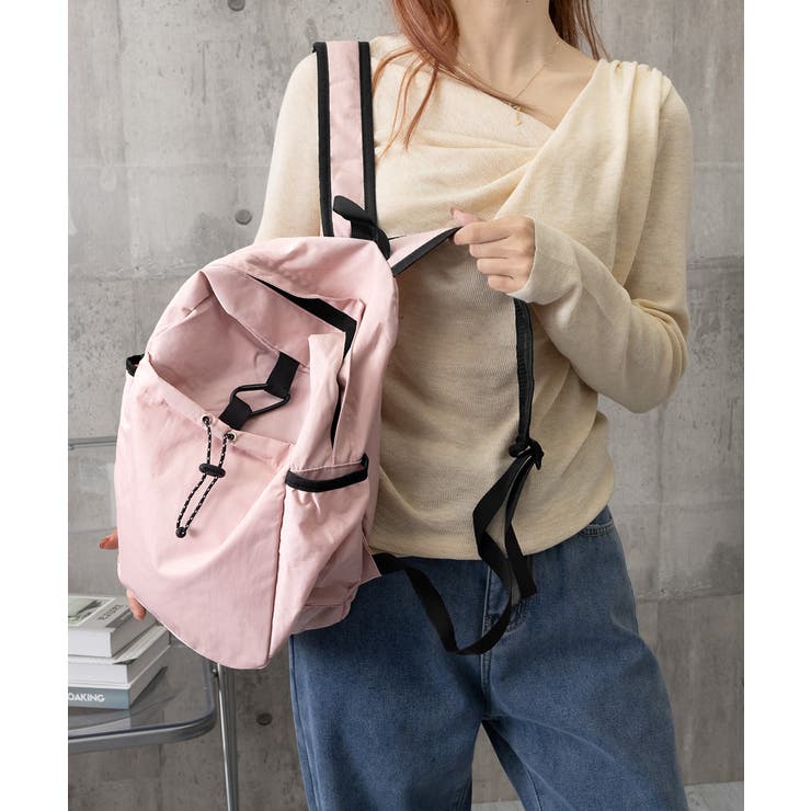 ドロストポケットリュック 軽量デイパック | SUNSHINE CLOSET | 詳細画像17 