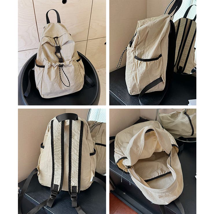 ドロストポケットリュック 軽量デイパック | SUNSHINE CLOSET | 詳細画像23 