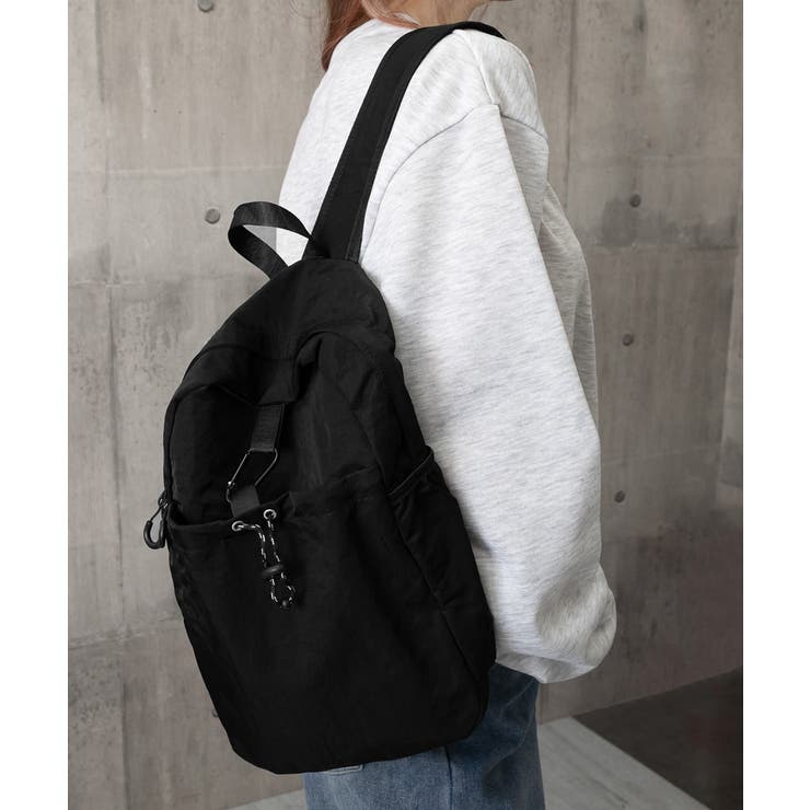 ドロストポケットリュック 軽量デイパック | SUNSHINE CLOSET | 詳細画像4 