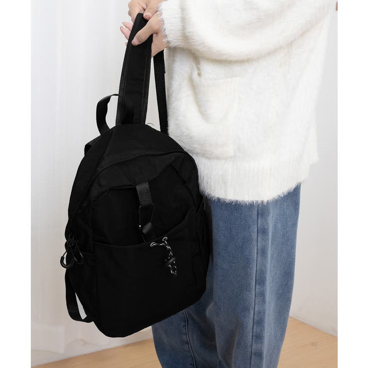 ドロストポケットリュック 軽量デイパック | SUNSHINE CLOSET | 詳細画像5 