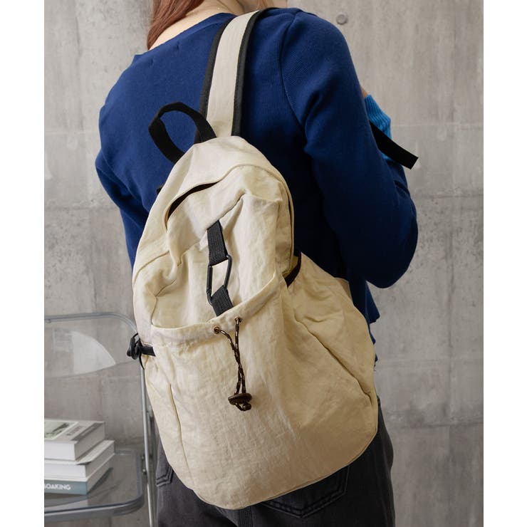 ドロストポケットリュック 軽量デイパック | SUNSHINE CLOSET | 詳細画像8 