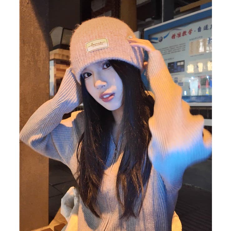 ロゴニット帽子レディース ニットキャップ | SUNSHINE CLOSET | 詳細画像13 