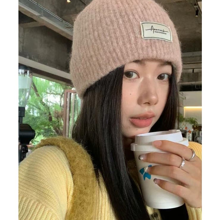 ロゴニット帽子レディース ニットキャップ | SUNSHINE CLOSET | 詳細画像2 