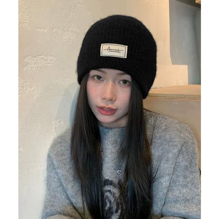 ロゴニット帽子レディース ニットキャップ | SUNSHINE CLOSET | 詳細画像3 