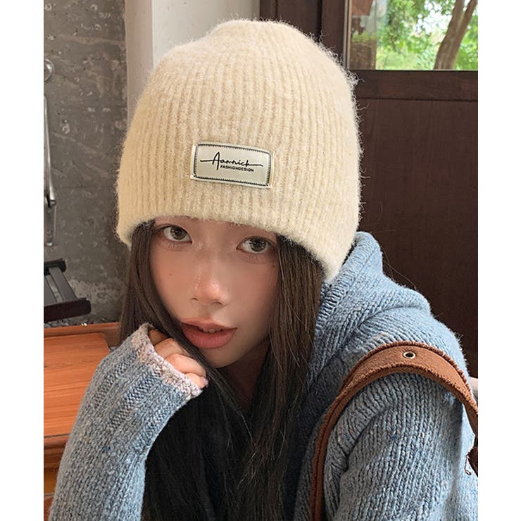 ロゴニット帽子レディース ニットキャップ | SUNSHINE CLOSET | 詳細画像5 