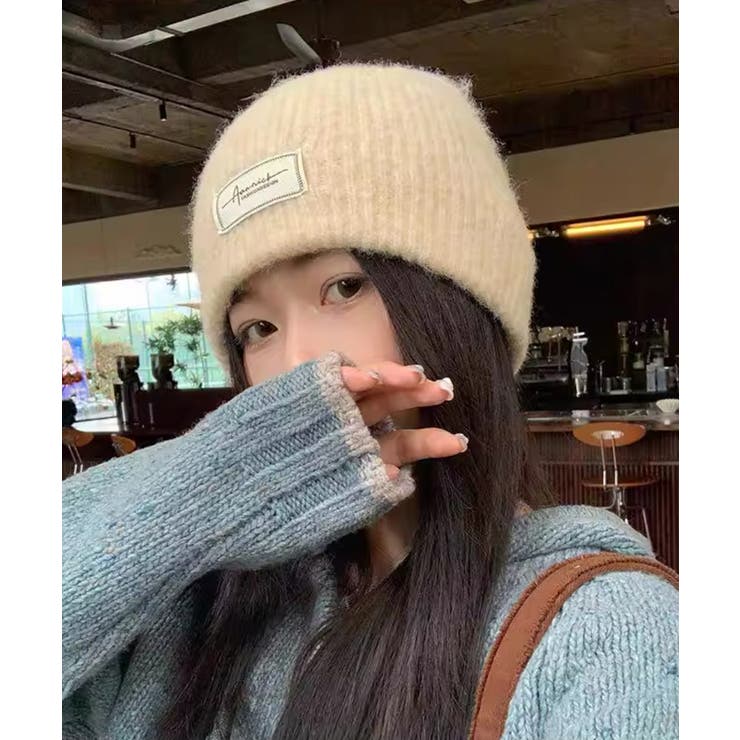 ロゴニット帽子レディース ニットキャップ | SUNSHINE CLOSET | 詳細画像6 