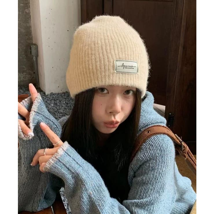 ロゴニット帽子レディース ニットキャップ | SUNSHINE CLOSET | 詳細画像7 