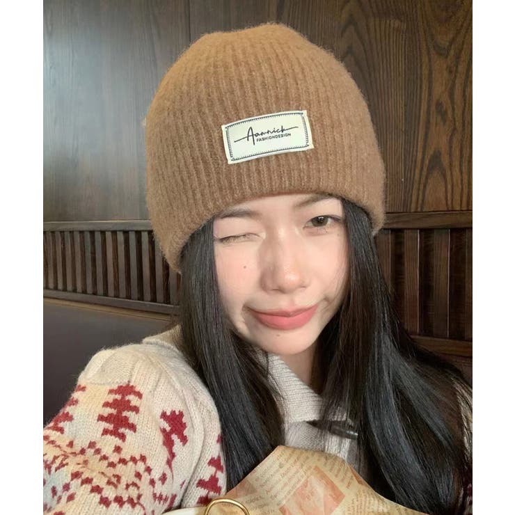 ロゴニット帽子レディース ニットキャップ | SUNSHINE CLOSET | 詳細画像8 