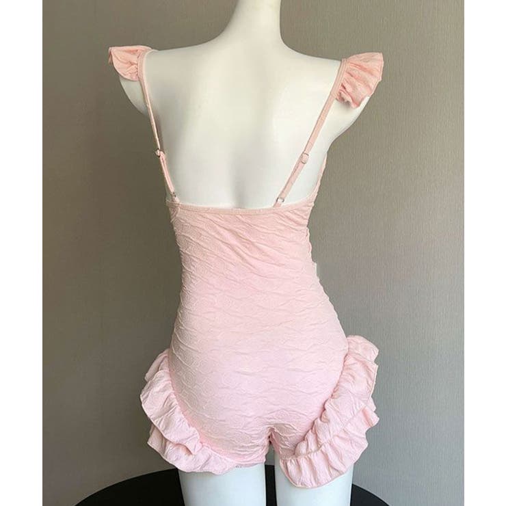 レディース水着体型カバー フェミニン 露出控えめ水着一体型ショートパンツ付き | SUNSHINE CLOSET | 詳細画像29 