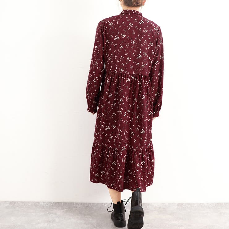 小花柄 ボウタイワンピース レディース春 | SUNSHINE CLOSET | 詳細画像21 