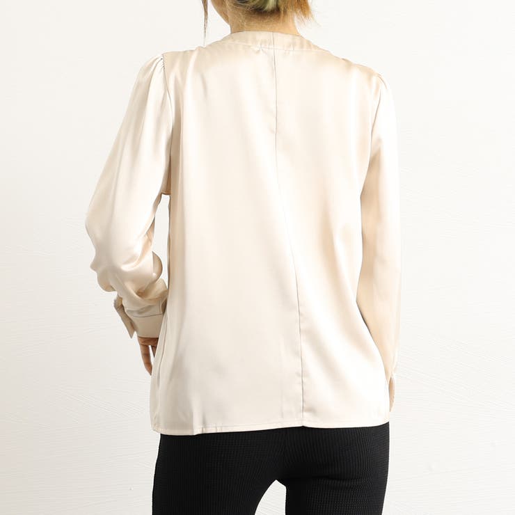 ギャザーブラウス 通勤OL オフィスカジュアル | SUNSHINE CLOSET | 詳細画像14 
