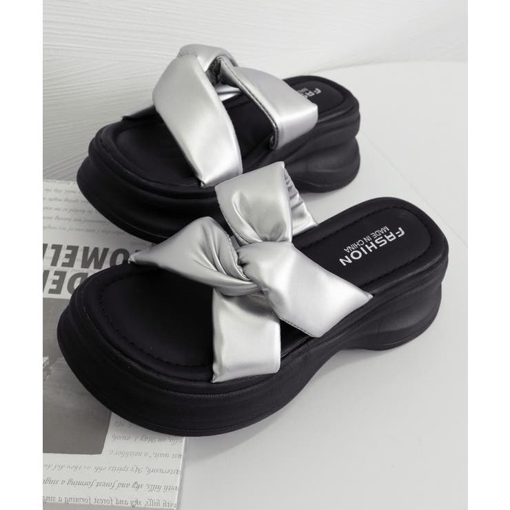 厚底サンダル クロスベルトサンダル韓国風 | SUNSHINE CLOSET | 詳細画像18 