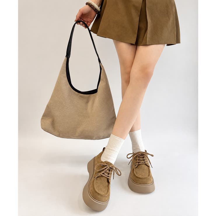 大人可愛いスエード調パンプス ボリュームソール カジュアルシューズラウンドトゥ歩… | SUNSHINE CLOSET | 詳細画像10 