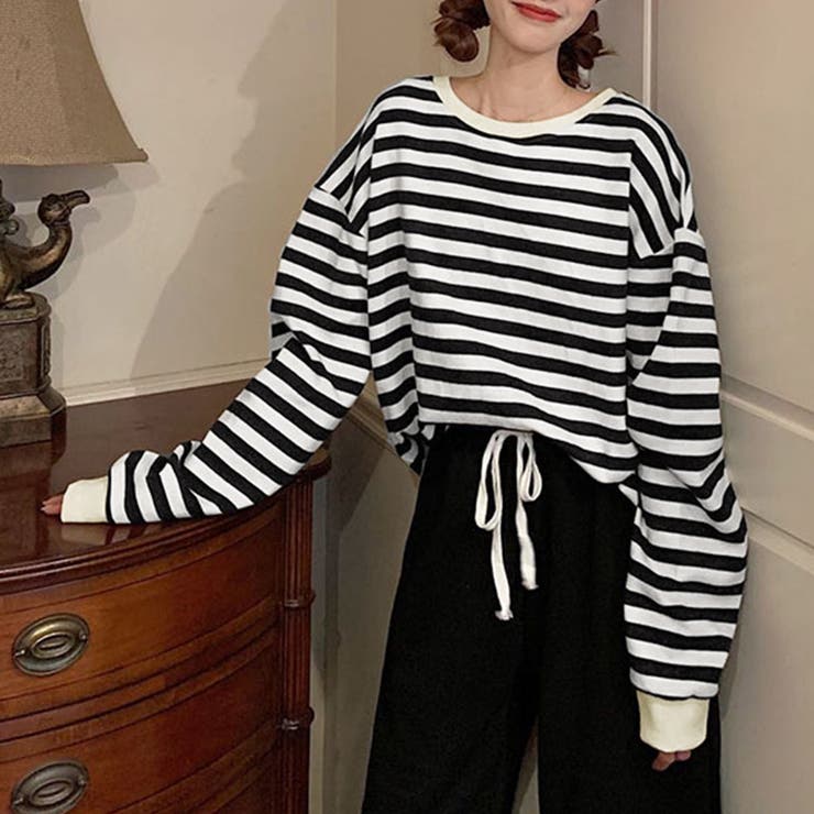 レディース 長袖カットソー クルーネック | SUNSHINE CLOSET | 詳細画像5 