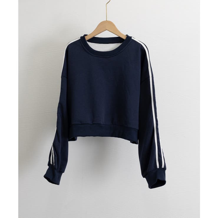 ショート丈 サイドラインスウェット裏起毛 | SUNSHINE CLOSET | 詳細画像30 