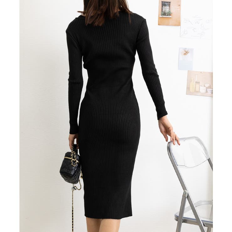 タイトニットワンピース ロングワンピース | SUNSHINE CLOSET | 詳細画像22 