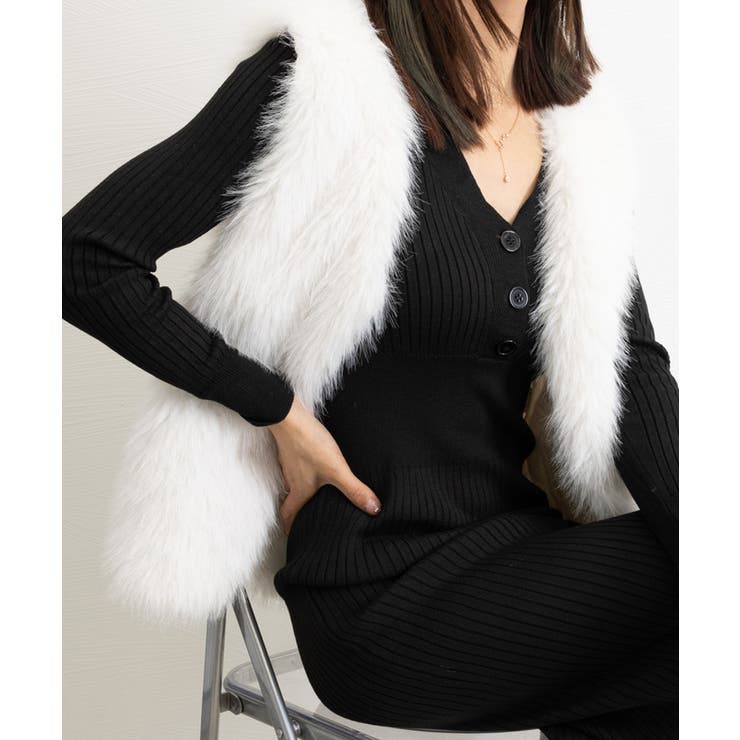 タイトニットワンピース ロングワンピース | SUNSHINE CLOSET | 詳細画像23 