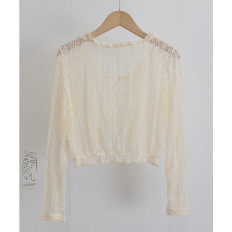 レースボレロカーディガン シアートップス | SUNSHINE CLOSET | 詳細画像25 