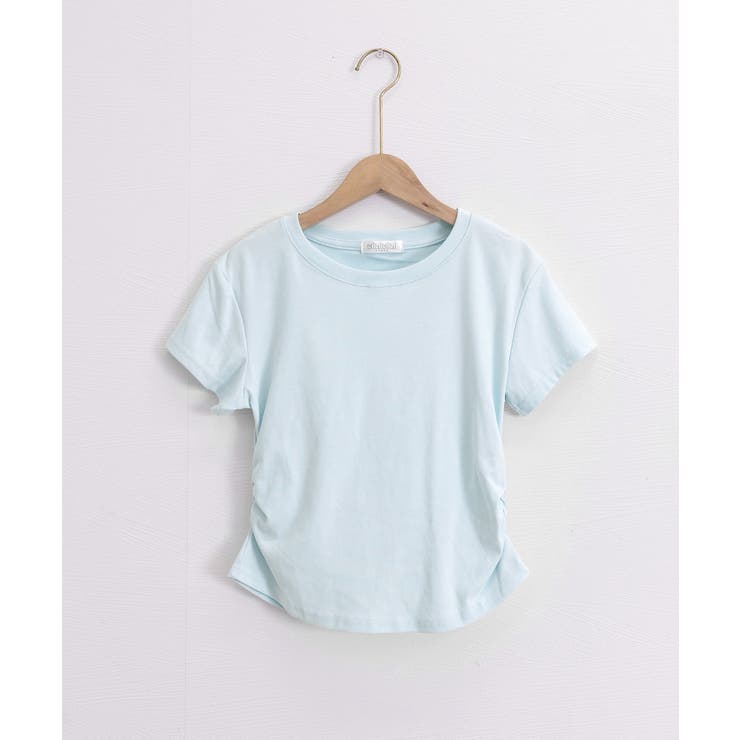 ラウンドネックちびTシャツ レディース 無地タイトtシャツ | SUNSHINE CLOSET | 詳細画像22 