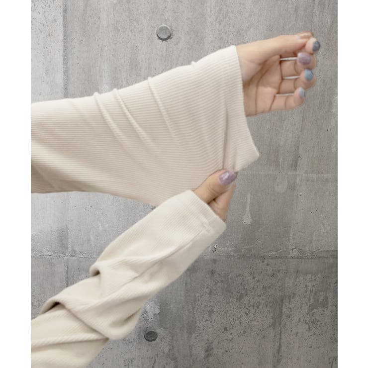 オフショルダー長袖Tシャツチェックリボン | SUNSHINE CLOSET | 詳細画像20 