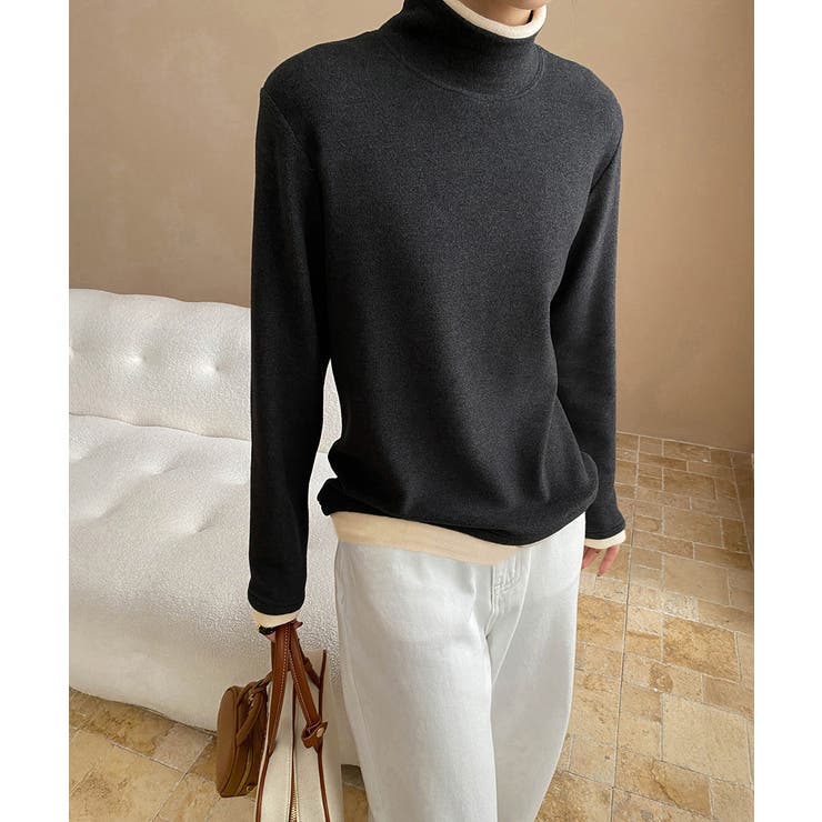 ハイネックトップス レイヤード風 長袖T | SUNSHINE CLOSET | 詳細画像11 