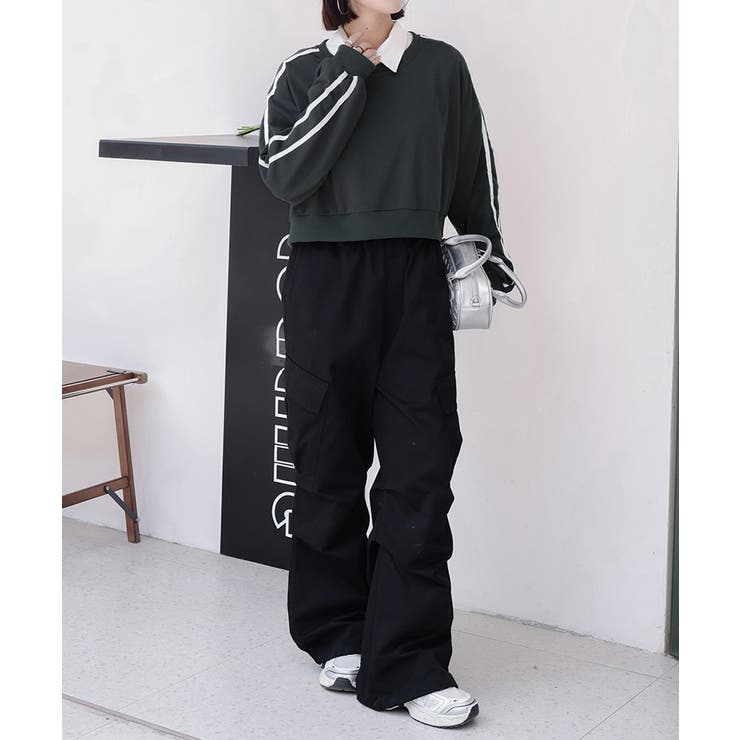 サイドライン スウェットシャツショート丈 | SUNSHINE CLOSET | 詳細画像17 