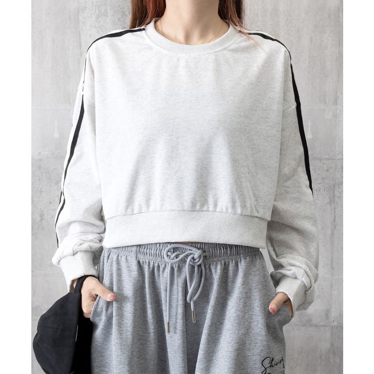 サイドライン スウェットシャツショート丈 | SUNSHINE CLOSET | 詳細画像18 