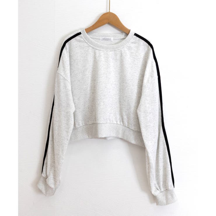 サイドライン スウェットシャツショート丈 | SUNSHINE CLOSET | 詳細画像22 