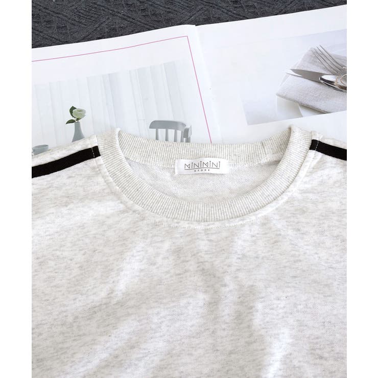 サイドライン スウェットシャツショート丈 | SUNSHINE CLOSET | 詳細画像24 