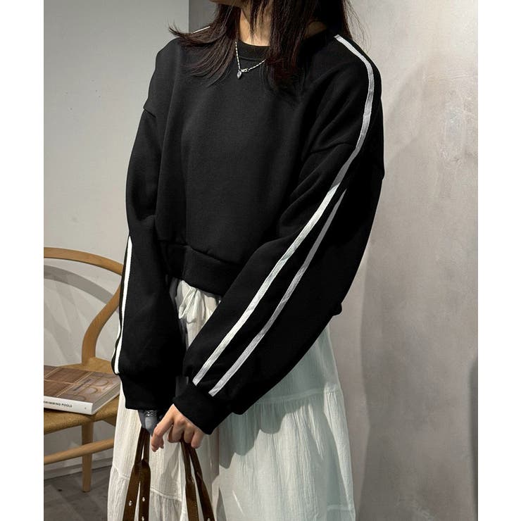 裏起毛スウェットレディーストレーナー秋冬 | SUNSHINE CLOSET | 詳細画像2 