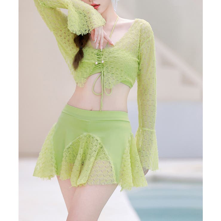 盛れる水着 レディース 体型カバー可愛い | SUNSHINE CLOSET | 詳細画像2 